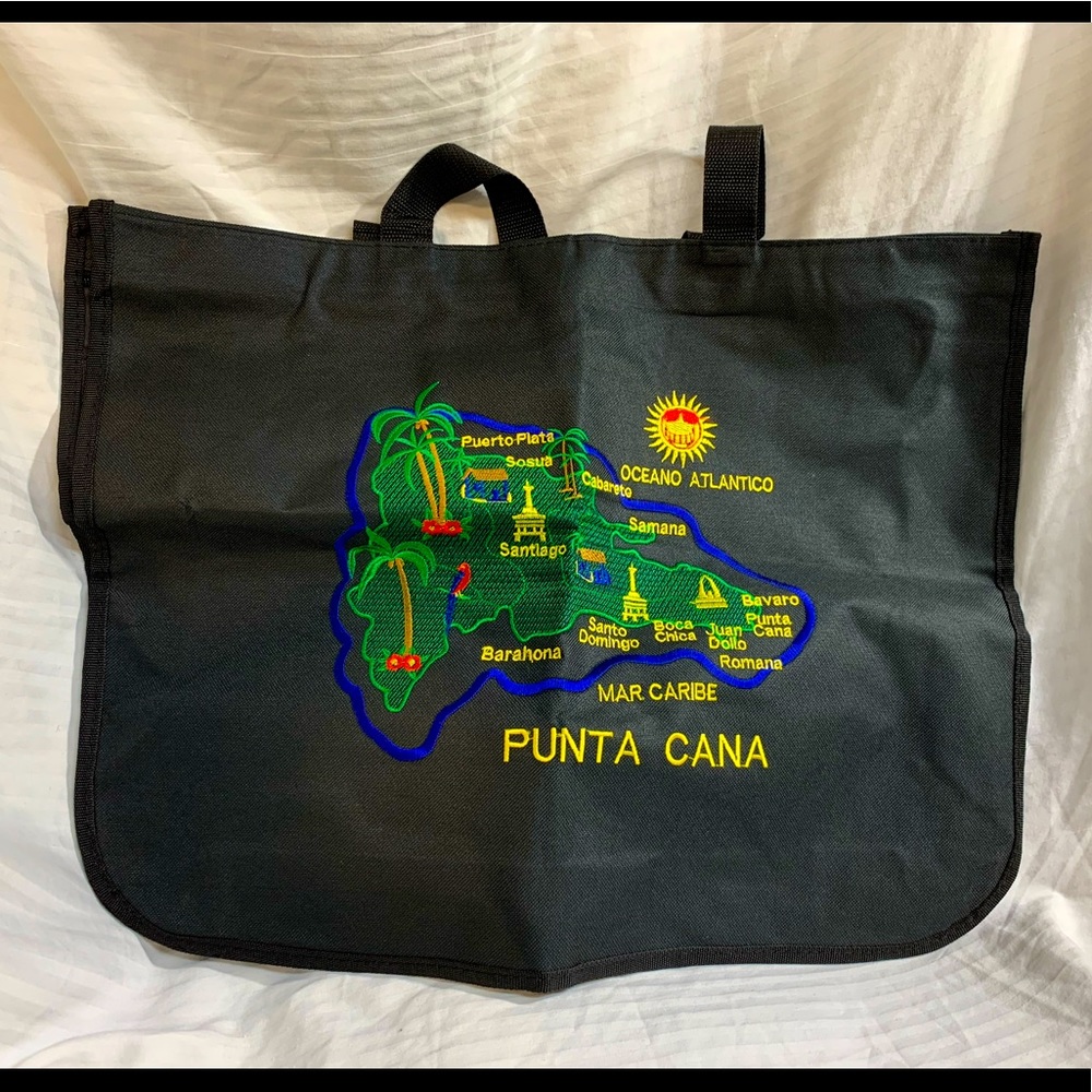 NWOT Punta Cana Beach bag black